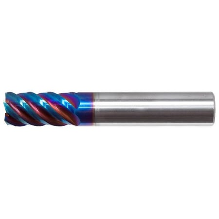 Mastercut Tool Corp. 16x32x16x88 5FL 1.50 Corner Radius 45° Helix Ultra HY5 with Flat, PowerN 556-515W-5